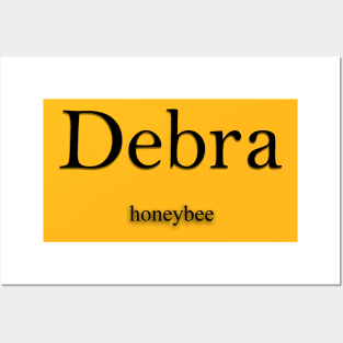 Debra name meaning Posters and Art